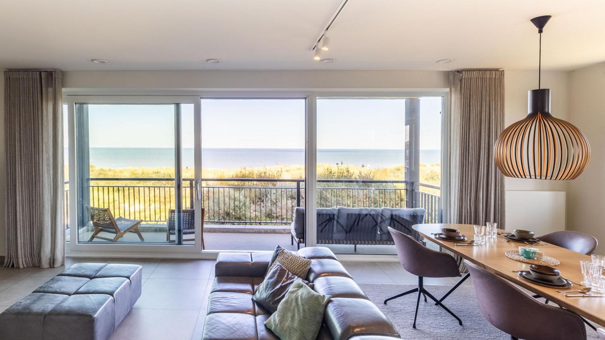 The Bay Luxurious Full Sea View Lejlighed Cadzand Eksteriør billede